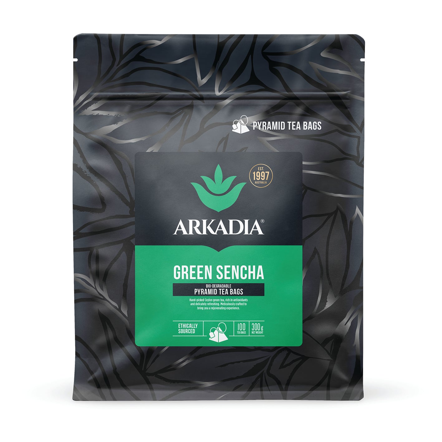 Green Sencha Pyramid Tea Bags