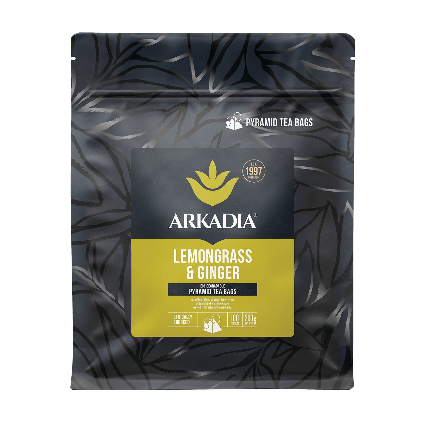 Lemongrass & Ginger Pyramid Tea bags