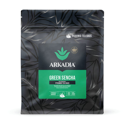 Green Sencha Pyramid Tea Bags