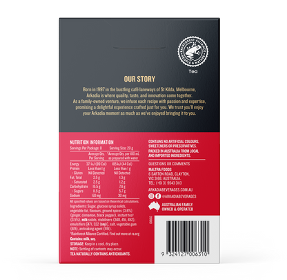 Arkadia Chai Extra Spice 8 Pack