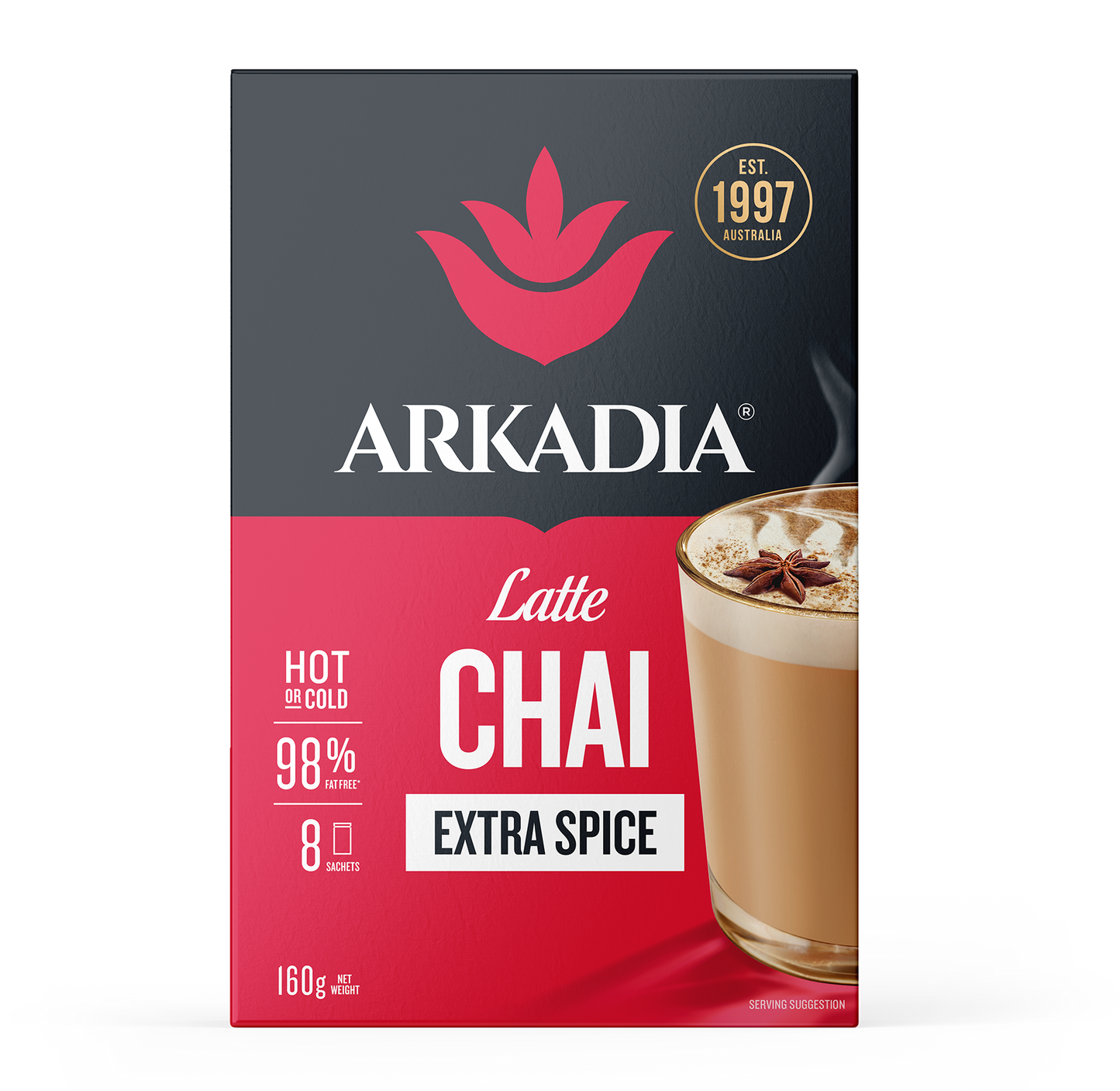 Arkadia Chai Extra Spice 8 Pack
