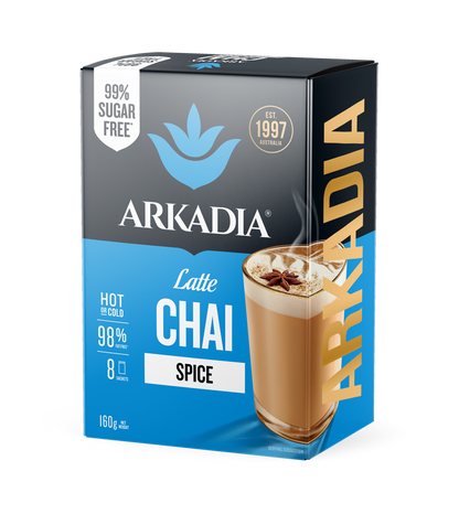 Arkadia Chai Spice 99% Sugar Free 8 Pack