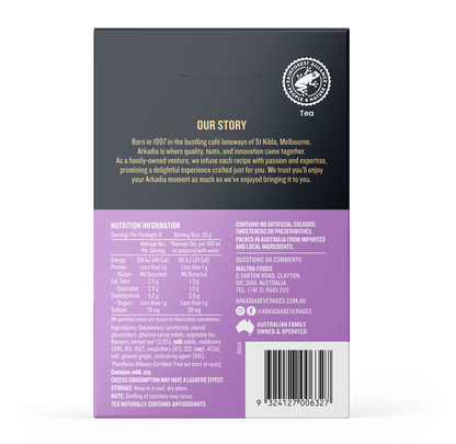 Arkadia Chai Vanilla 99% Sugar Free 8 Pack