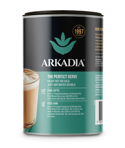 Arkadia Chai Tea Vegan 240g