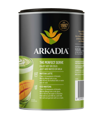 Arkadia Mango Matcha Latte 220g