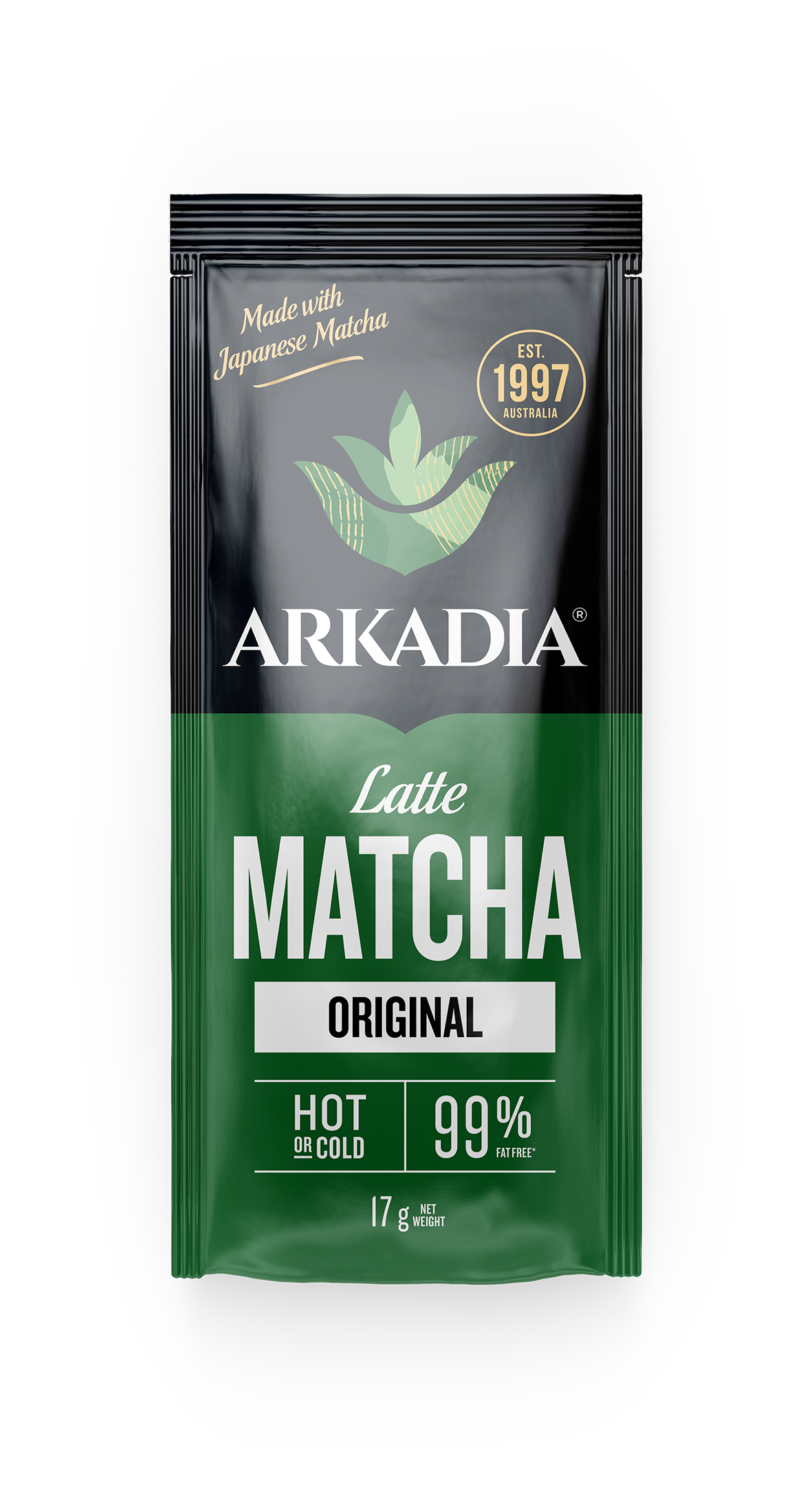 Arkadia Matcha Latte Original Sachet 8 Pack